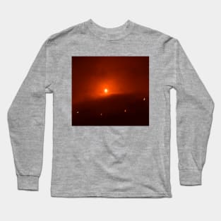 Solar Eclipse over Somerset, 2015 Long Sleeve T-Shirt